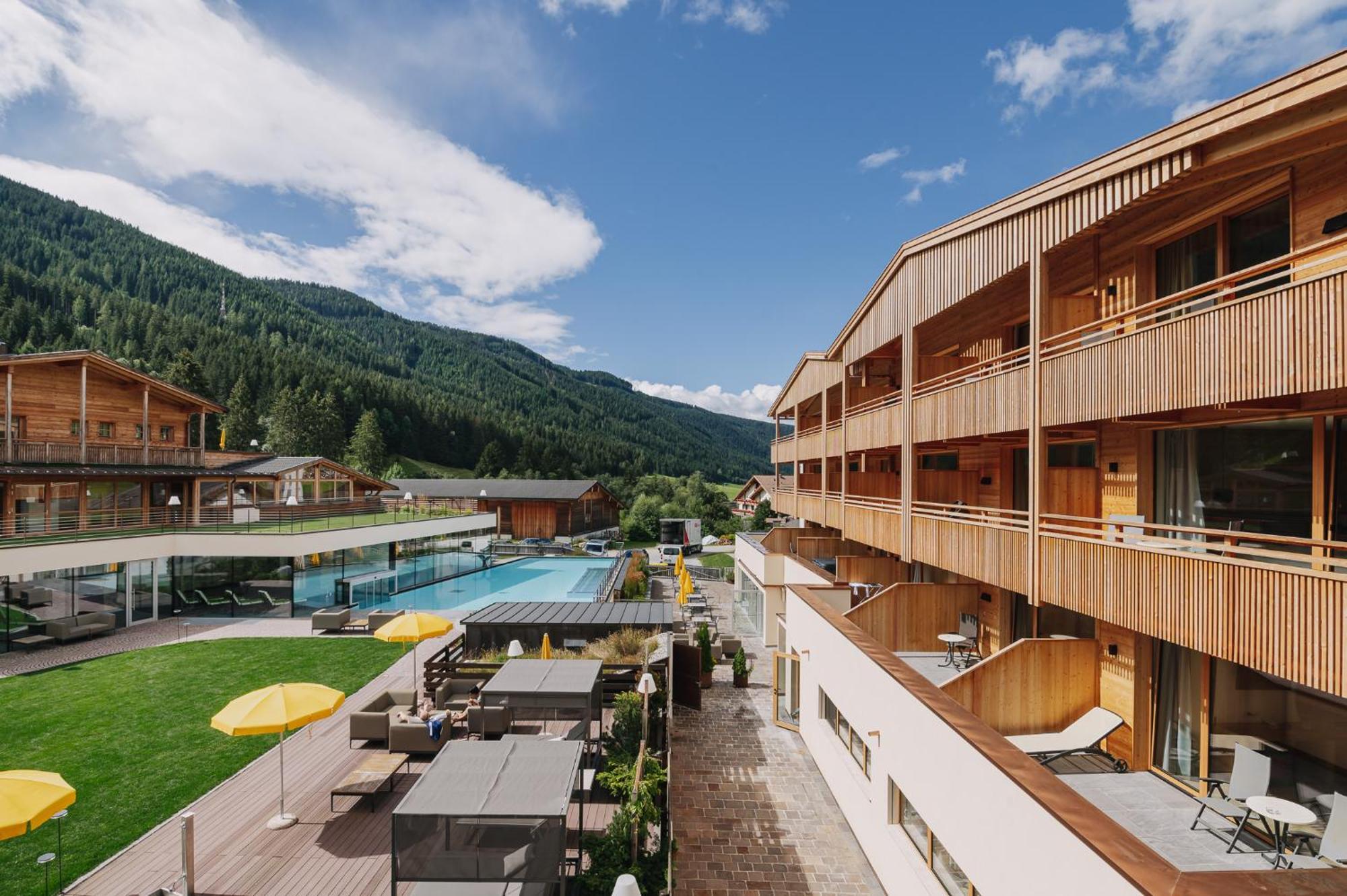Alpine Nature Hotel Stoll Planca di Sopra Kültér fotó