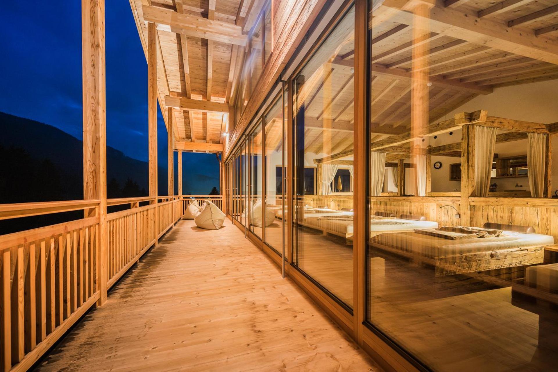 Alpine Nature Hotel Stoll Planca di Sopra Kültér fotó