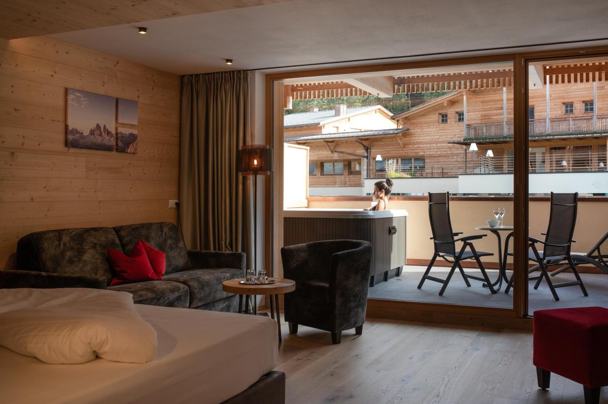 Alpine Nature Hotel Stoll Planca di Sopra Kültér fotó